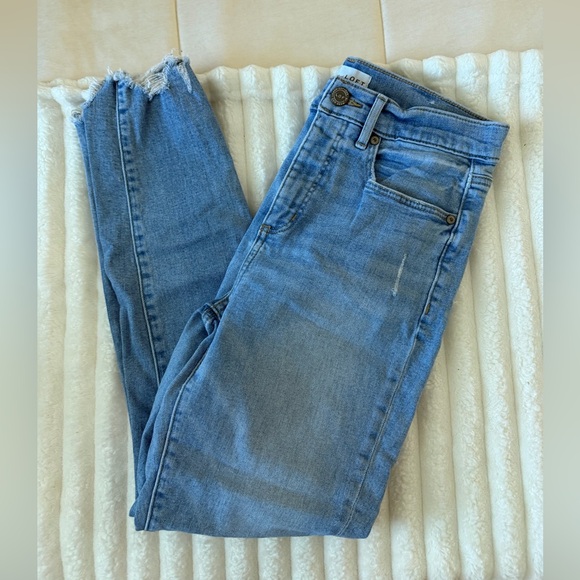 LOFT Denim - LOFT high Waist Skinny Women's Blue Jeans